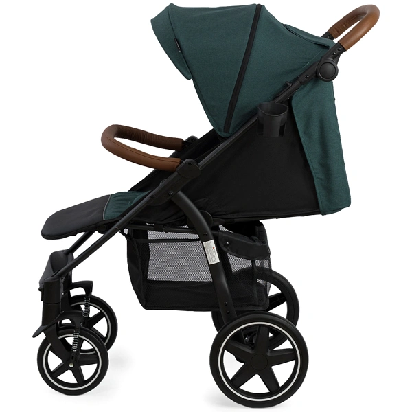 Детская коляска Tomix Stella HP-777 Dark Green+Black 2022 - фото 6