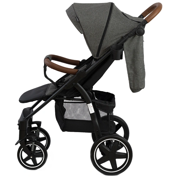 Детская коляска Tomix Stella HP-777 Grey+Black 2022 - фото 11