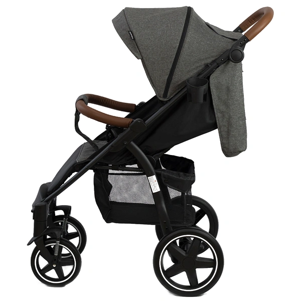 Детская коляска Tomix Stella HP-777 Grey+Black 2022 - фото 9