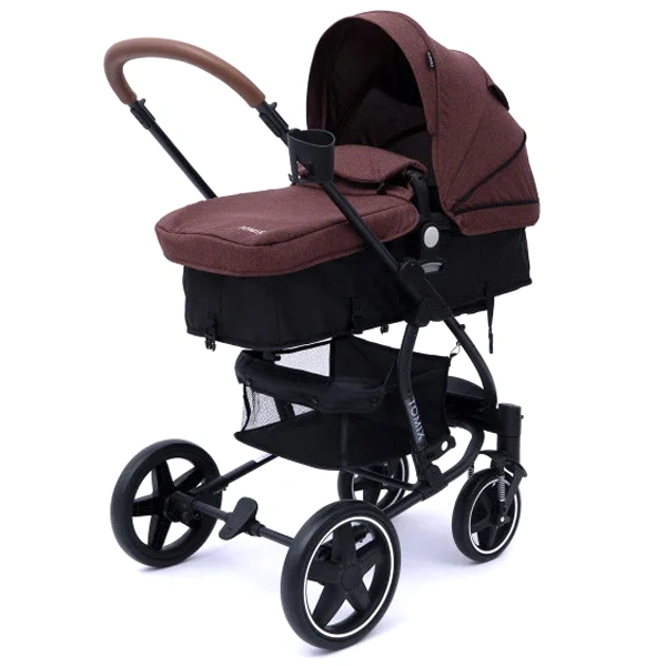 Детская коляска Tomix Emily HP720 Dark brown+Black