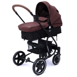 Детская коляска Tomix Emily HP720 Dark brown+Black