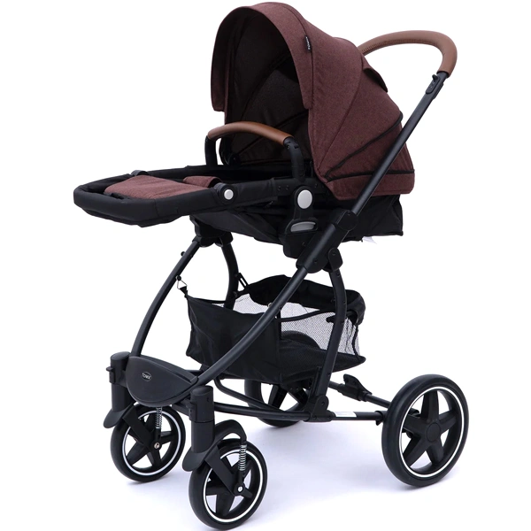 Детская коляска Tomix Emily HP720 Dark brown+Black - фото 6