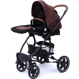 Детская коляска Tomix Emily HP720 Dark brown+Black - фото 6