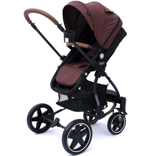 Детская коляска Tomix Emily HP720 Dark brown+Black - фото 9