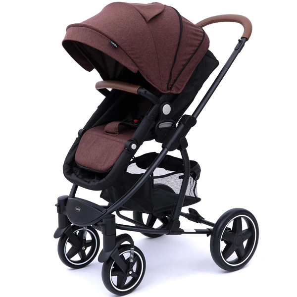 Детская коляска Tomix Emily HP720 Dark brown+Black - фото 4