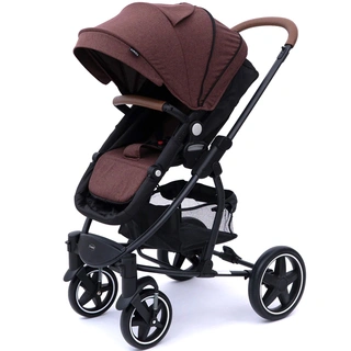 Детская коляска Tomix Emily HP720 Dark brown+Black