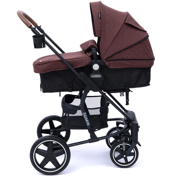 Детская коляска Tomix Emily HP720 Dark brown+Black - фото 2