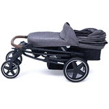 Детская коляска Tomix Emily HP720 Dark Grey+Black - фото 14