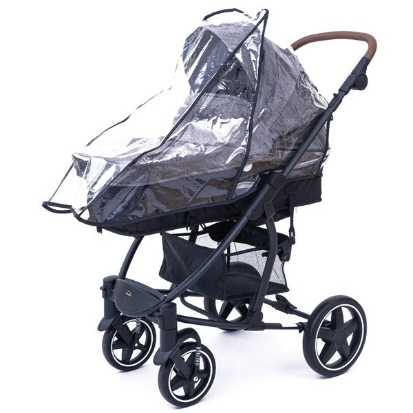 Детская коляска Tomix Emily HP720 Dark Grey+Black - фото 15