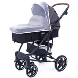 Детская коляска Tomix Emily HP720 Dark Grey+Black - фото 16