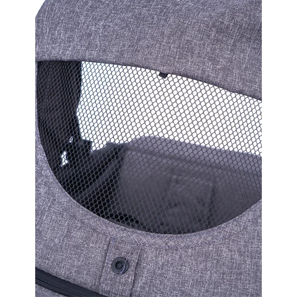 Детская коляска Tomix Emily HP720 Dark Grey+Black - фото 18