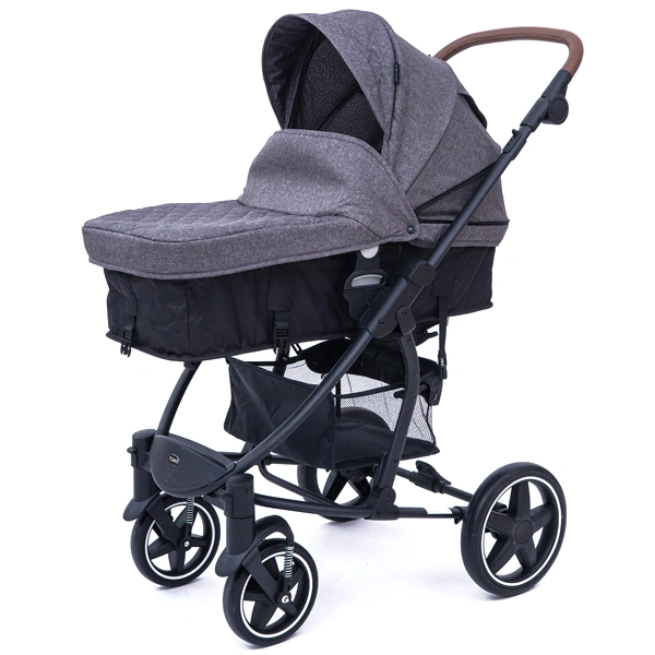 Детская коляска Tomix Emily HP720 Dark Grey+Black