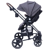 Детская коляска Tomix Emily HP720 Dark Grey+Black - фото 10