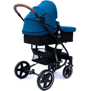 Детская коляска Tomix Emily HP720 Dark Blue+Black