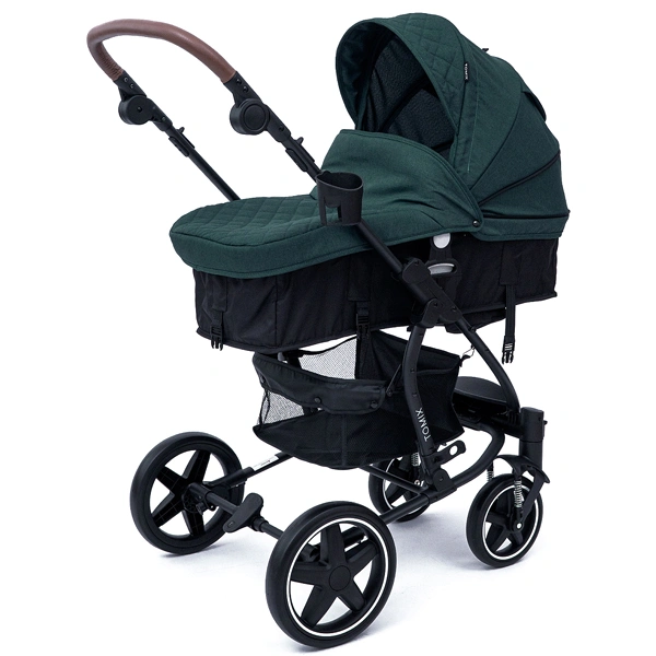 Детская коляска Tomix Emily HP720 Dark Green+Black