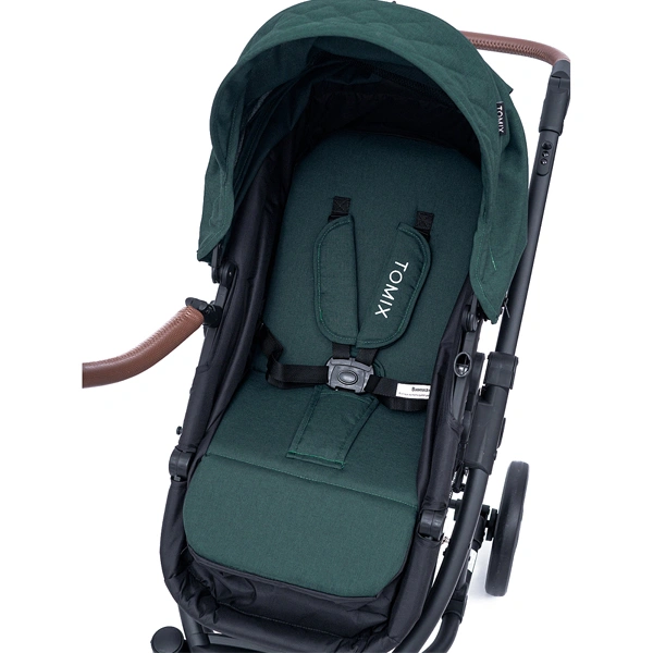 Детская коляска Tomix Emily HP720 Dark Green+Black - фото 14