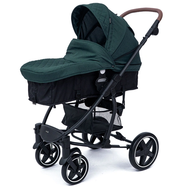 Детская коляска Tomix Emily HP720 Dark Green+Black - фото 2