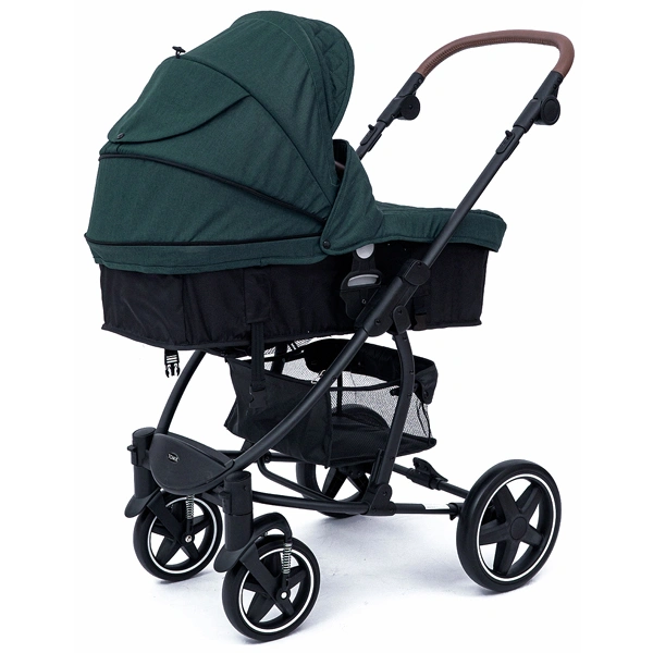 Детская коляска Tomix Emily HP720 Dark Green+Black - фото 10