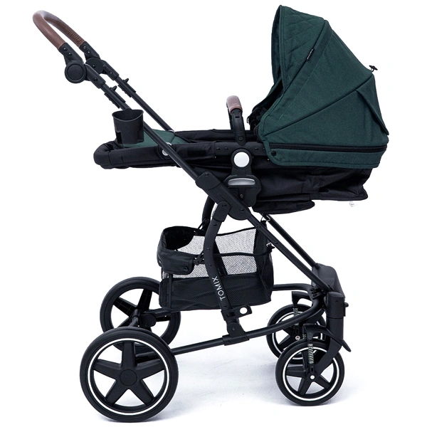 Детская коляска Tomix Emily HP720 Dark Green+Black - фото 8