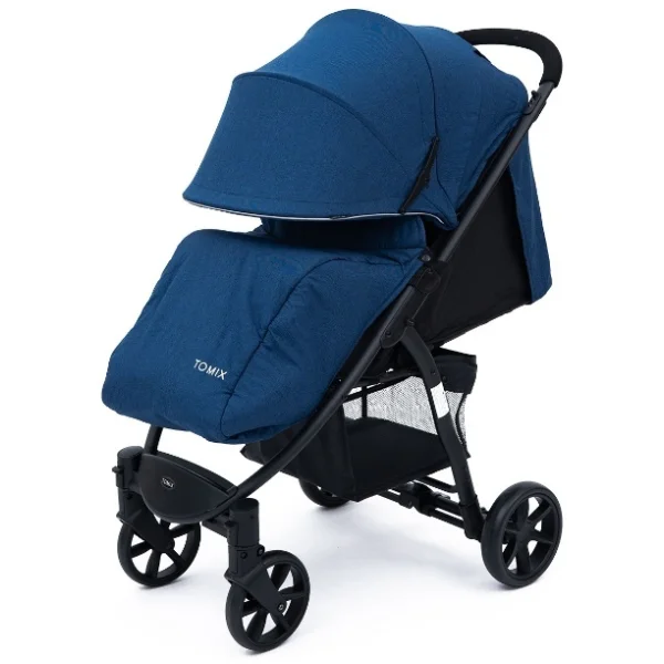 Детская коляска Tomix Bliss V2 (HP-706V2) Dark Blue / Black - фото 2