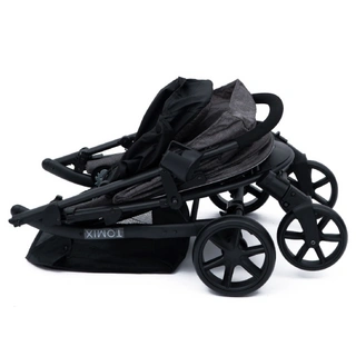 Детская коляска Tomix Bliss V2 (HP-706V2) Dark Grey / Black