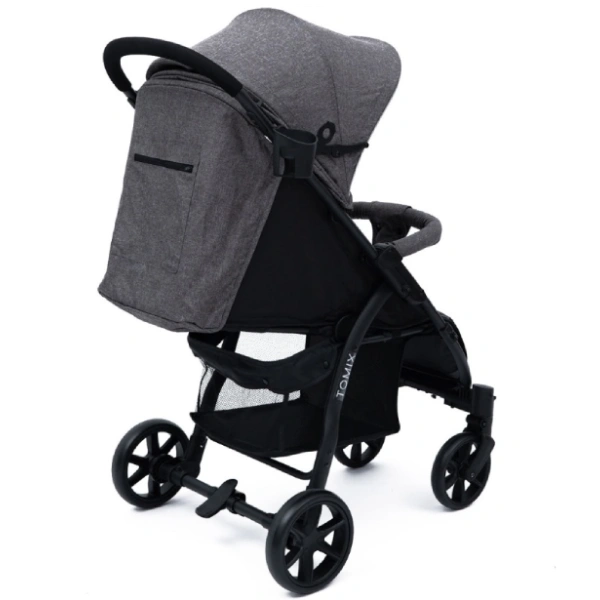 Детская коляска Tomix Bliss V2 (HP-706V2) Dark Grey / Black - фото 3