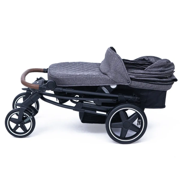 Детская коляска Tomix Madison Dark Grey / Black - фото 11