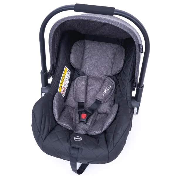 Детская коляска Tomix Madison Dark Grey / Black - фото 5