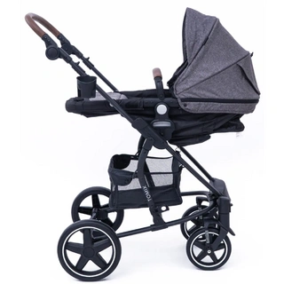 Детская коляска Tomix Madison Dark Grey / Black