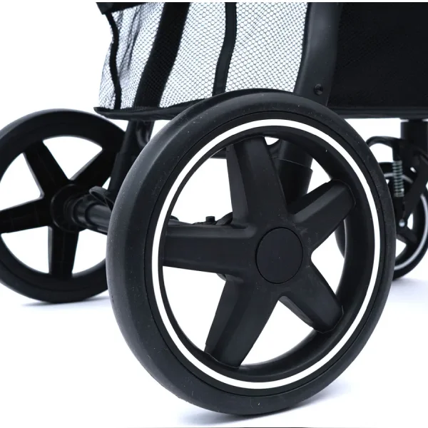 Детская коляска Tomix Madison Dark Grey / Black - фото 10