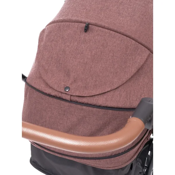 Детская коляска Tomix Madison Dark Brown / Black - фото 7