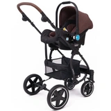 Детская коляска Tomix Madison Dark Brown / Black - фото 4