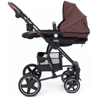 Детская коляска Tomix Madison Dark Brown / Black