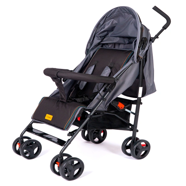 Коляска прогулочная - трость Tomix Kika HP-311 Grey/Black - фото 11