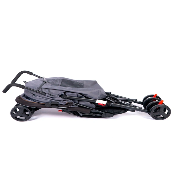 Коляска прогулочная - трость Tomix Kika HP-311 Grey/Black - фото 13