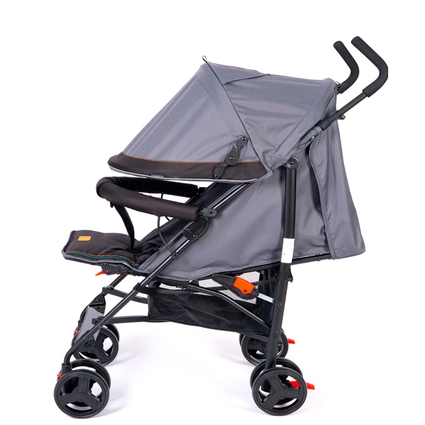 Коляска прогулочная - трость Tomix Kika HP-311 Grey/Black - фото 8