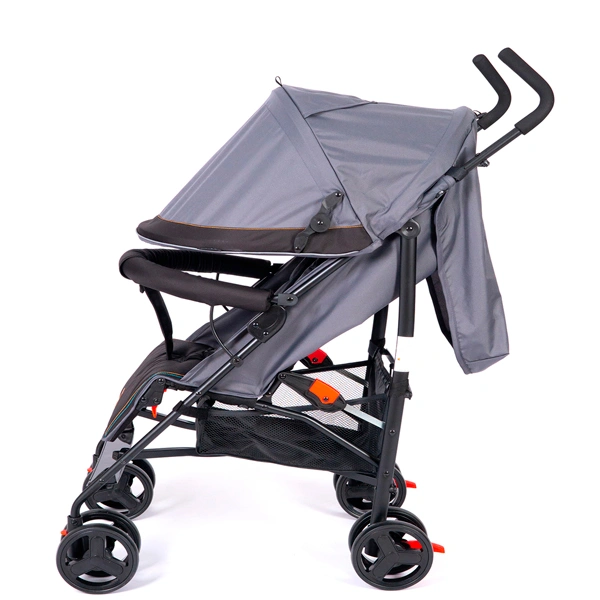 Коляска прогулочная - трость Tomix Kika HP-311 Grey/Black - фото 9