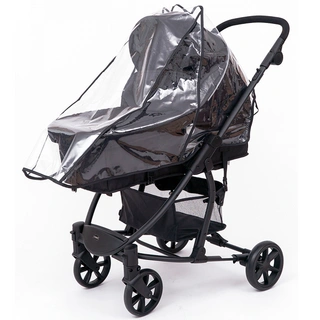 Детская коляска 2-в-1 с автокреслом TOMIX Bloom HP-710 Black