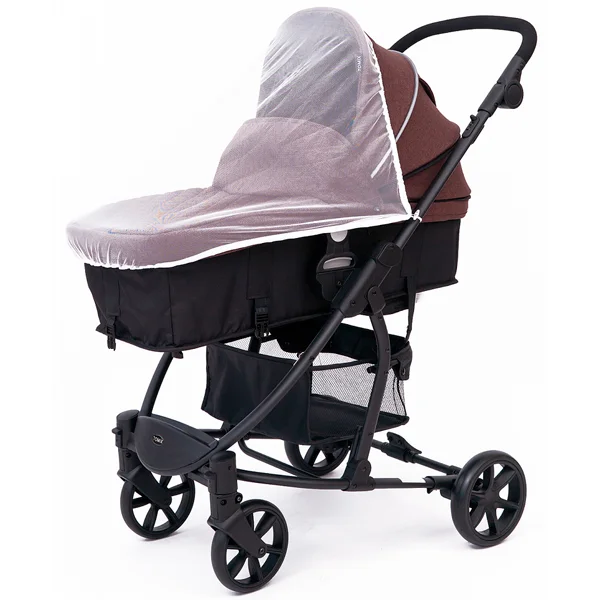 Детская коляска 2-в-1 с автокреслом TOMIX Bloom HP-710 Dark brown+Black - фото 8