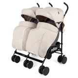Прогулочная коляска-трость Indigo Duet Beige gray - фото 4