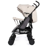 Прогулочная коляска-трость Indigo Duet Beige gray - фото 2