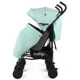 Прогулочная коляска-трость Indigo Duet Green - фото 2