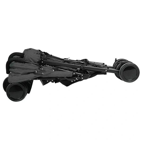 Прогулочная коляска-трость Indigo Duet Grey - фото 5