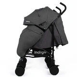 Прогулочная коляска-трость Indigo Duet Grey - фото 4