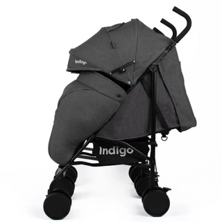 Прогулочная коляска-трость Indigo Duet Grey
