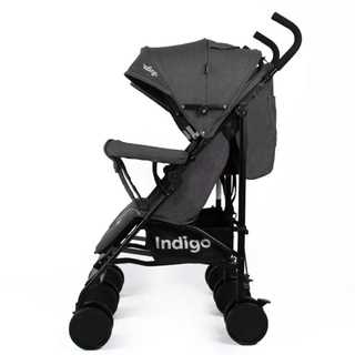 Прогулочная коляска-трость Indigo Duet Grey