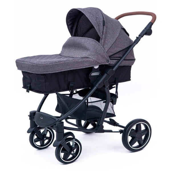 Детская коляска-трансформер Tomix Emily HP720 Black - фото 3