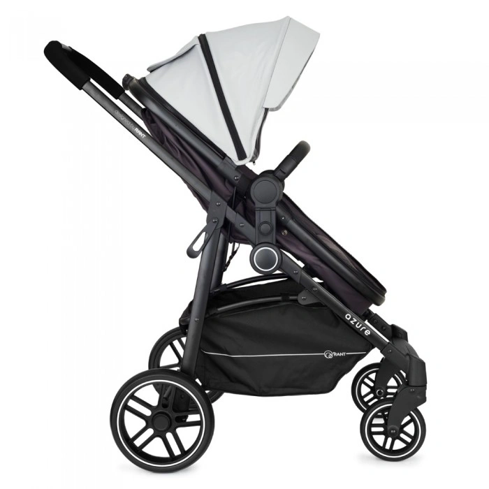 Детская коляска 2-в-1 Rant Azure Star RA147 Soft Grey - фото 4