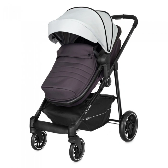 Детская коляска 2-в-1 Rant Azure Star RA147 Soft Grey - фото 8