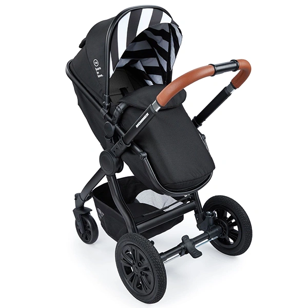 Детская коляска-трансформер Happy Baby Mommer Black - фото 8